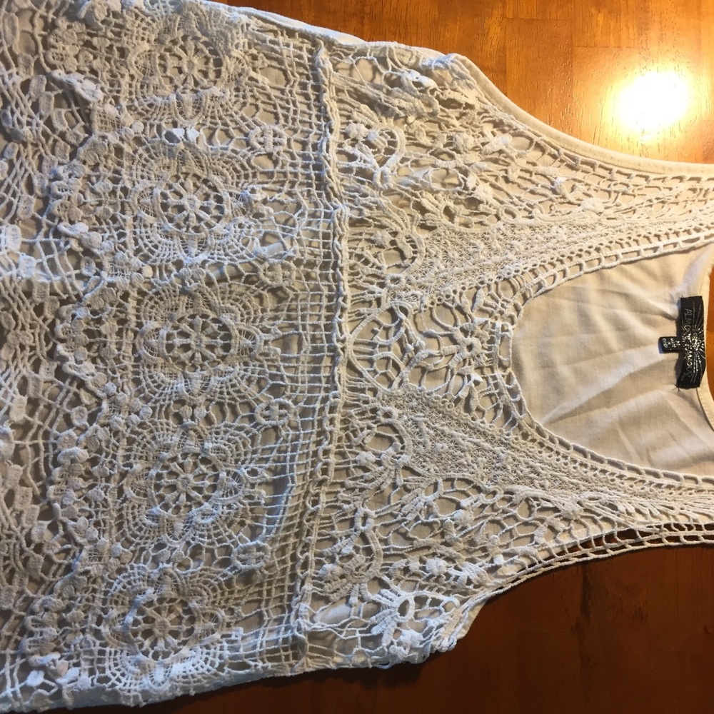 Crocheted Tank Top